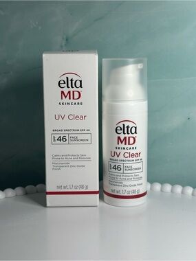 Elta MD UV Clear Broad-spectrum Facial Sunscreen SPF46 1.7oz Exp 4/2028 New